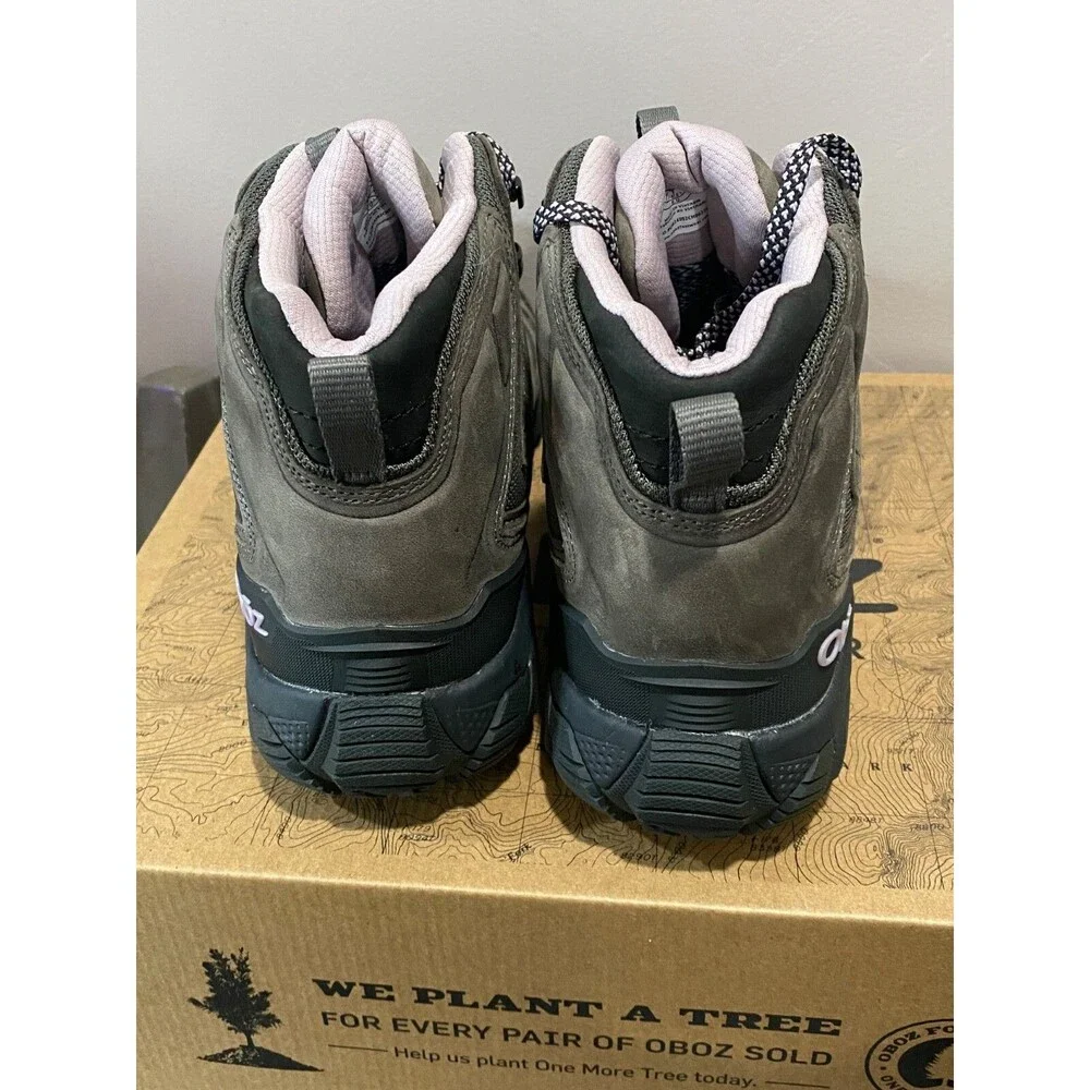 NEW Oboz Sawtooth X Mid Women’s Hiking Boots Shoes #24002 Charcoal Waterproof